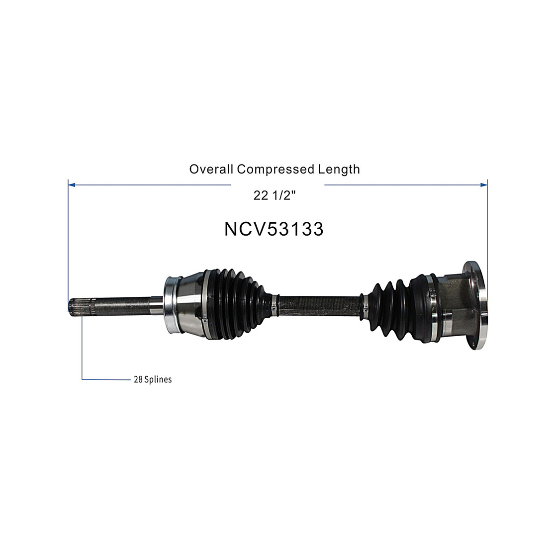Front Left or Right CV Axle Assembly For Nissan Frontier 2.4L 1998-2004 - Bild 7 von 10