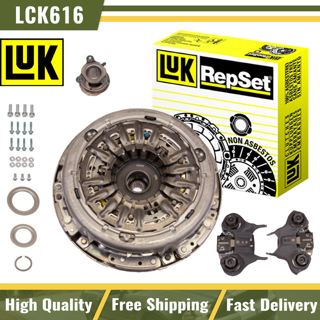 LuK 07233 Clutch Kit Auto Dual Clutch Transmission For 2012