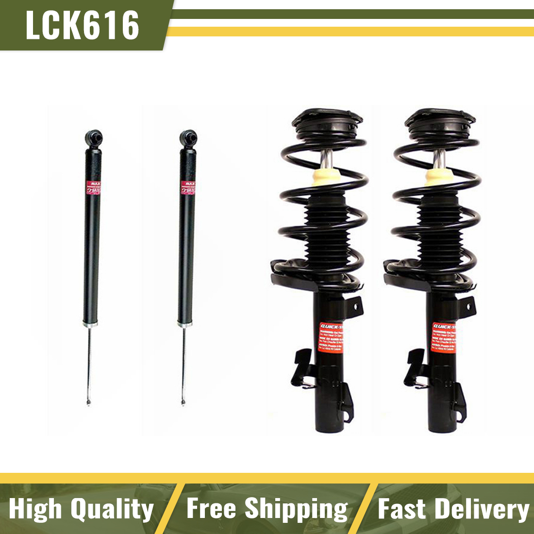 MAZDA3 kojikyk　1本ずつ KYB Monroe For Mazda 3 Mazda 5 Set 2 Complete Front Struts 2